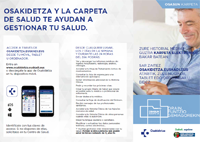 Tr&iacute;ptico de carpeta de salud 